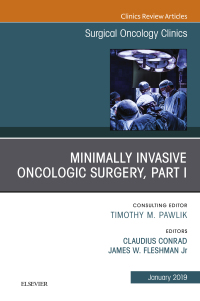 Cover image: Minimally Invasive Oncologic Surgery, Part I, An Issue of Surgical Oncology Clinics of North America 1st edition 9780323655057