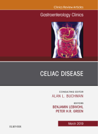 Omslagafbeelding: Celiac Disease, An Issue of Gastroenterology Clinics of North America 9780323655231