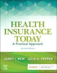 Imagen de portada: Health Insurance Today 7th edition 9780323655538