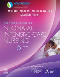 Cover image: Core Curriculum for Neonatal Intensive Care Nursing 6th edition 9780323554190