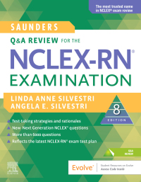 Omslagafbeelding: Saunders Q&A Review for the NCLEX-RN® Examination 8th edition 9780323672849