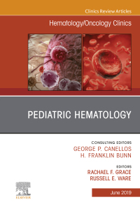 Imagen de portada: Pediatric Hematology, An Issue of Hematology/Oncology Clinics of North America 9780323673334