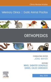 Cover image: Orthopedics, An Issue of Veterinary Clinics of North America: Exotic Animal Practice 9780323678018