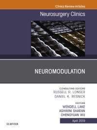 Imagen de portada: Neuromodulation, An Issue of Neurosurgery Clinics of North America, An Issue of Neurosurgery Clinics of North America 9780323678520