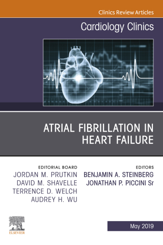 Cover image: Atrial Fibrillation in Heart Failure, An Issue of Cardiology Clinics 9780323678544
