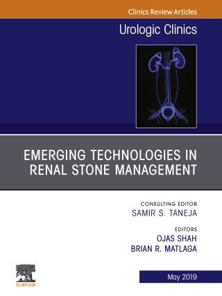 Imagen de portada: Emerging Technologies in Renal Stone Management, An Issue of Urologic Clinics 9780323678643