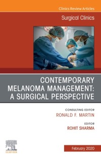 Imagen de portada: Melanoma, An Issue of Surgical Clinics 9780323678940