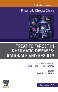 Cover image: Treat to Target in Rheumatic Diseases: Rationale and Results 9780323678964