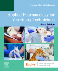 Imagen de portada: Applied Pharmacology for Veterinary Technicians 6th edition 9780323680684
