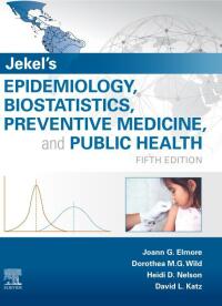 Imagen de portada: Jekel's Epidemiology, Biostatistics, Preventive Medicine, and Public Health 5th edition 9780323642019
