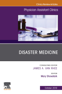 Cover image: Disaster Medicine ,An Issue of Physician Assistant Clinics 9780323681919