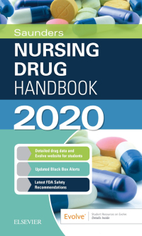 Imagen de portada: Saunders Nursing Drug Handbook 2020 9780323677622