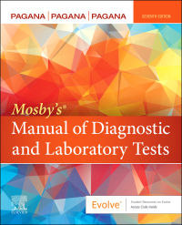 Imagen de portada: Mosby's Manual of Diagnostic and Laboratory Tests 7th edition 9780323697033
