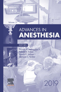 Cover image: Advances in Anesthesia 2019 9780323697316