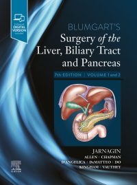 Cover image: Blumgart's Surgery of the Liver, Biliary Tract and Pancreas, 2-Volume Set 7th edition 9780323697842