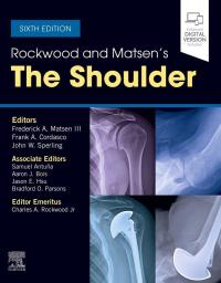 Imagen de portada: Rockwood and Matsen's The Shoulder 6th edition 9780323698368