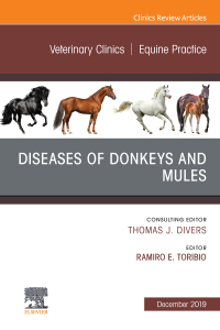 Cover image: Diseases of Donkeys and Mules, An Issue of Veterinary Clinics of North America: Equine Practice 9780323708746