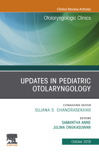 Imagen de portada: Updates in Pediatric Otolaryngology 9780323709125