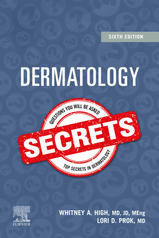 Cover image: Dermatology Secrets 6th edition 9780323673235