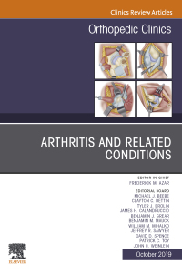 表紙画像: Arthritis and Related Conditions, An Issue of Orthopedic Clinics 9780323710404