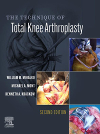 Cover image: The Technique of Total Knee Arthroplasty 2nd edition 9780323713023