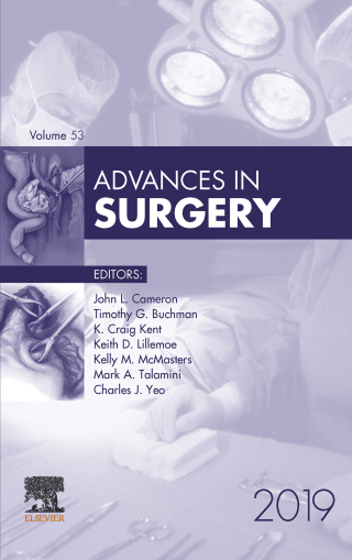 Cover image: Advances in Surgery 2019 9780323722582