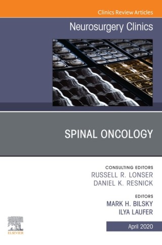 Cover image: Spinal Oncology An Issue of Neurosurgery Clinics of North America 9780323732864