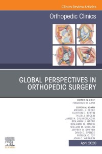 Cover image: Global Perspectives, An Issue of Orthopedic Clinics 9780323733915