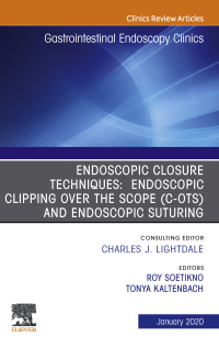 Cover image: Endoscopic Closures,An Issue of Gastrointestinal Endoscopy Clinics 9780323754217