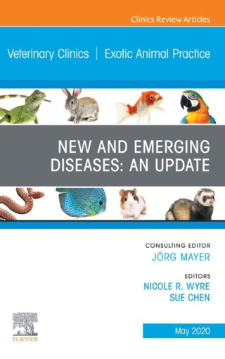 Cover image: New and Emerging Diseases: An Update, An Issue of Veterinary Clinics of North America: Exotic Animal Practice 1st edition 9780323754491