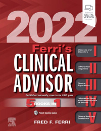 Imagen de portada: Ferri's Clinical Advisor 2022 9780323755702