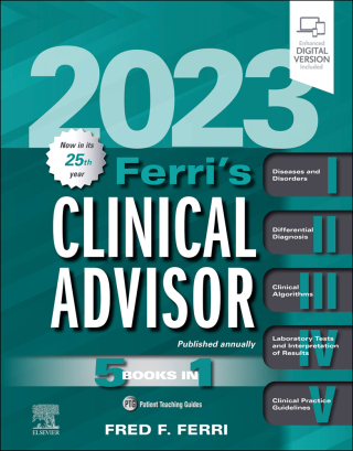 Cover image: Ferri's Clinical Advisor 2023 9780323755733