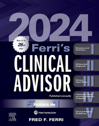 Imagen de portada: Ferri's Clinical Advisor 2024 9780323755764