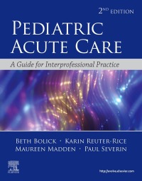 Imagen de portada: Pediatric Acute Care 2nd edition 9780323673327