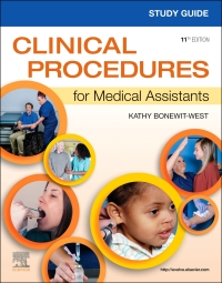Cover image: Study Guide for Clinical Procedures for Medical Assistants 11th edition 9780323758826