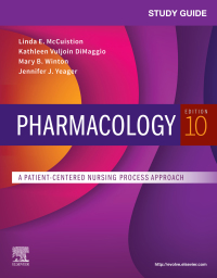 Omslagafbeelding: Study Guide for Pharmacology 10th edition 9780323672603