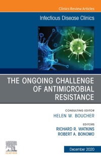 Imagen de portada: The Ongoing Challenge of Antimicrobial Resistance, An Issue of Infectious Disease Clinics of North America 1st edition 9780323759434