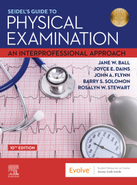 Cover image: Seidel's Guide to Physical Examination 10th edition 9780323761833