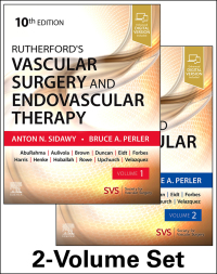 Imagen de portada: Rutherford's Vascular Surgery and Endovascular Therapy, 2-Volume Set 10th edition 9780323775571