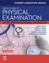 صورة الغلاف: Student Laboratory Manual for Seidel's Guide to Physical Examination 10th edition 9780323776042