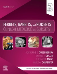 صورة الغلاف: Ferrets, Rabbits, and Rodents 4th edition 9780323484350