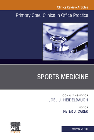 Cover image: Sports Medicine, An Issue of Primary Care: Clinics in Office Practice 1st edition 9780323777193