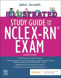 Imagen de portada: Illustrated Study Guide for the NCLEX-RN® Exam 11th edition 9780323777797