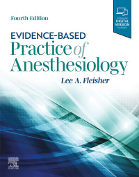Cover image: Evidence-Based Practice of Anesthesiology 4th edition 9780323778466