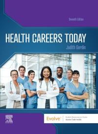 Cover image: Health Careers Today 7th edition 9780323733557