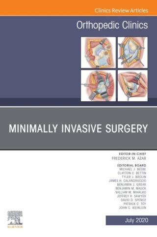 Imagen de portada: Minimally Invasive Surgery , An Issue of Orthopedic Clinics 1st edition 9780323791908