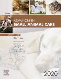Cover image: Advances in Small Animal Care 2020 1st edition 9780323792103