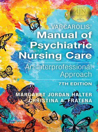 Omslagafbeelding: Varcarolis' Manual of Psychiatric Nursing Care 7th edition 9780323793056