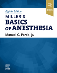 Cover image: Miller’s Basics of Anesthesia 8th edition 9780323796774