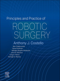 Imagen de portada: Principles and Practice of Robotic Surgery 9780323798204